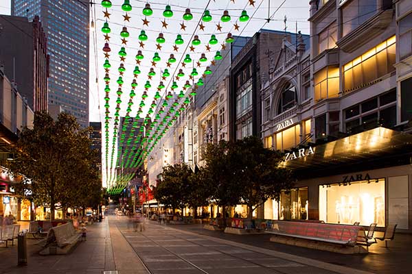 Mua sắm tại trung tâm bán lẻ Bourke Street Mall ở Melbourne - Du ...
